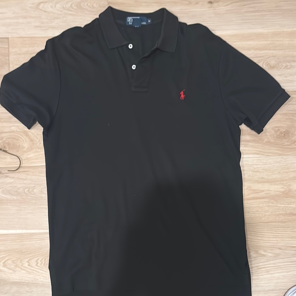 Polo by Ralph Lauren Men's Black Polo Shirt